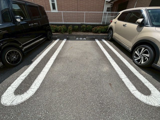 カイルアの駐車場