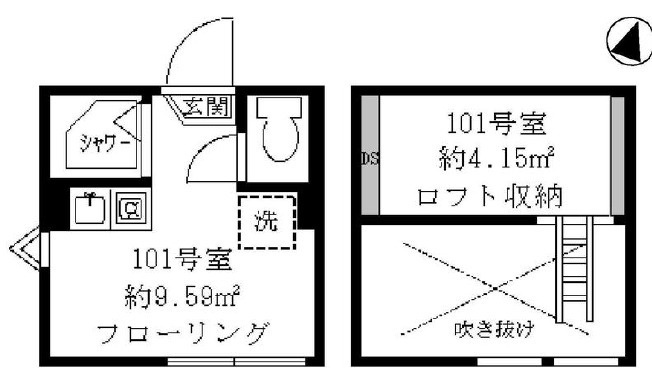 ティ・アーモフェザーの間取り