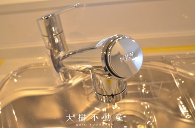 【キッチン】 | ライオンズマンションかしわ台　2階　3LDK　リフォーム済み【仲介手数料無料】