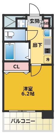 【間取り】 | プレサンス名古屋城前ラバンカ