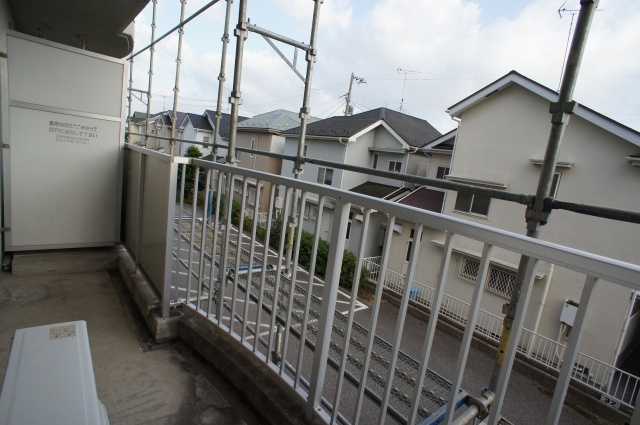 マノワール井野のバルコニー