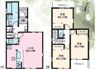 平塚市平塚3丁目12期　新築戸建　全2棟1号棟