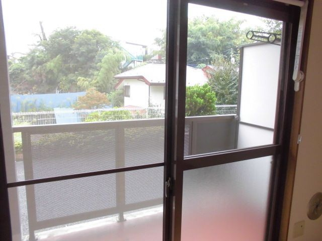 町田市常盤町の賃貸マンションのバルコニー
