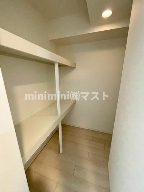 プレミスト堺筋本町ラディーナの収納