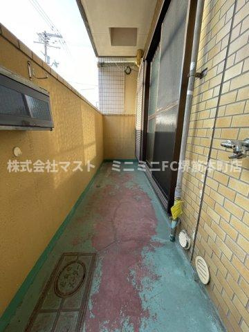 豊崎6丁目のバルコニー