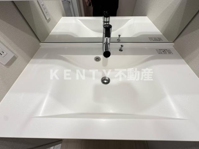 【洗面所】 | フレンシア蒲田 | スペースが確保できる洗面所です