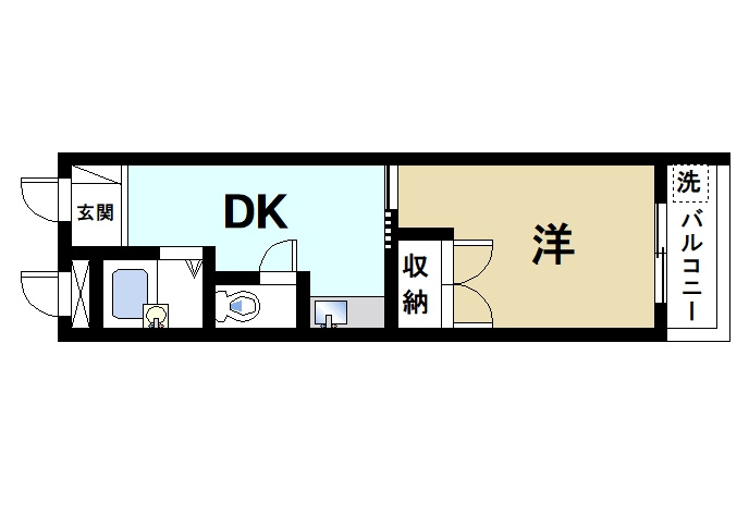 田村マンション（元町１丁目）の間取り