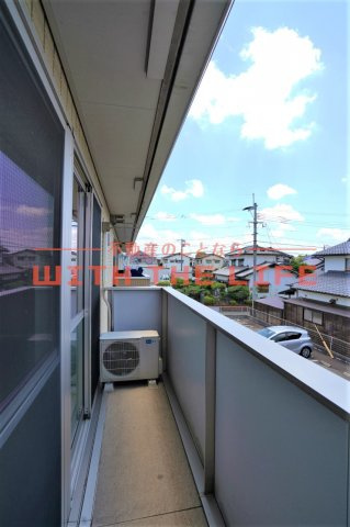セジュールひまわり【キャッシュバック対象】のバルコニー|バルコニー付きです