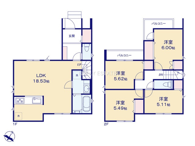 草加市長栄4丁目 新築分譲住宅