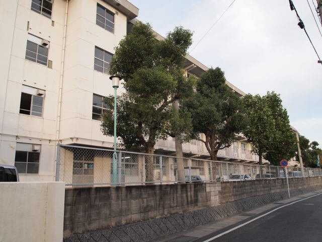 パークサイド小倉東Ⅰの周辺|北九州市立　横代中学校まで900m