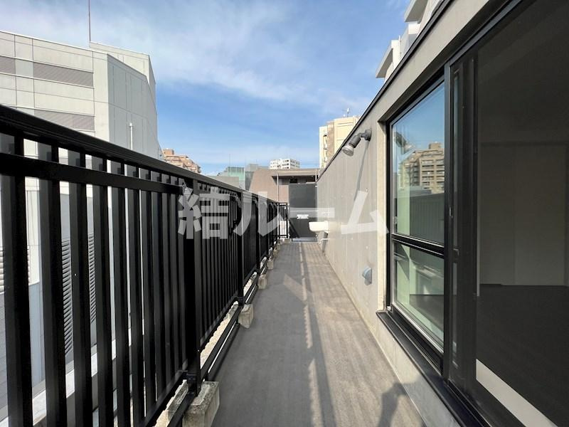 文京区水道１丁目の賃貸マンションのバルコニー