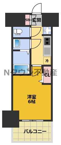 【間取り】 | プレリス太閤通セルシア | 間取りです。