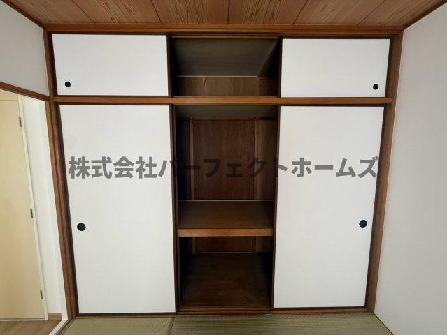 山田池パークハイツ1の収納|たっぷりとした収納スペースです