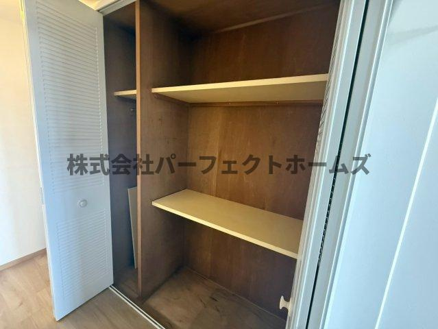 山田池パークハイツ1の収納|ちょっとした収納スペースも充実しています
