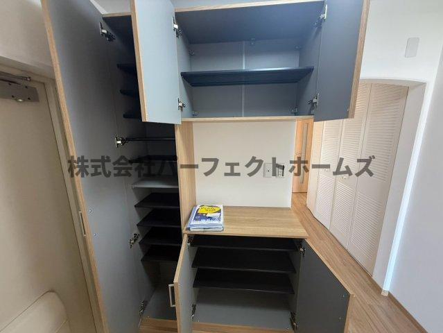 山田池パークハイツ1の収納|小物を収納するのに便利です