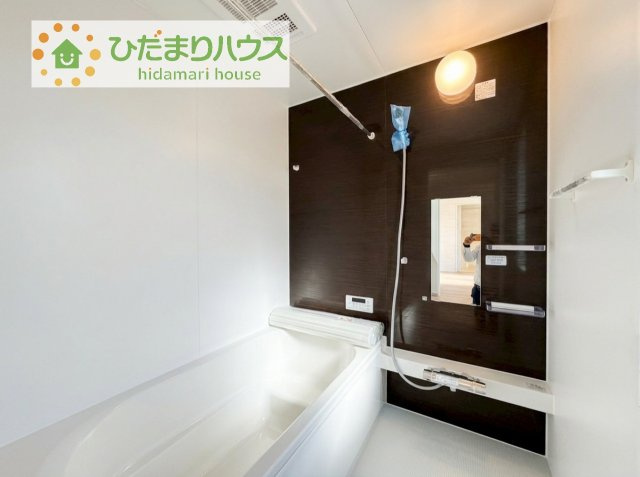 【浴室】 | 土浦市板谷6期　新築戸建 | 大人が足を伸ばしても十分な広さ！一人でゆっくりくつろぐ時間も大切です！
