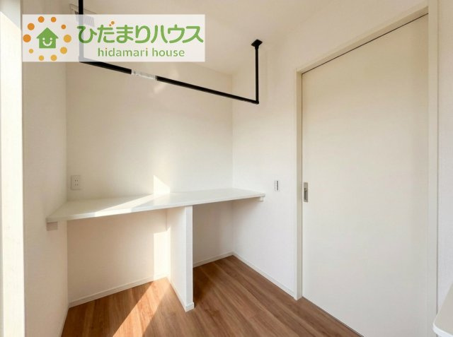 【ランドリースペース】 | 土浦市板谷6期　新築戸建 | 便利なカウンター完備！