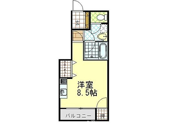 モンシェール国府の間取り