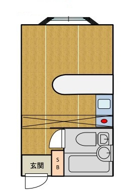 ベルピアかしわ台第２の間取り