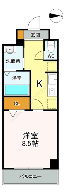 アスコット新田東の間取り