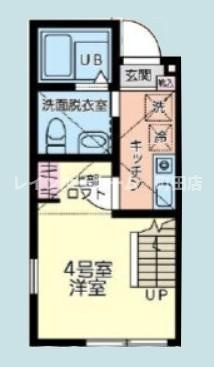 ハレコナ町田※初期費用分割後払いサービス利用可能物件の間取り