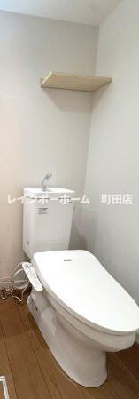 ハレコナ町田※初期費用分割後払いサービス利用可能物件のトイレ|同施工会社参考写真