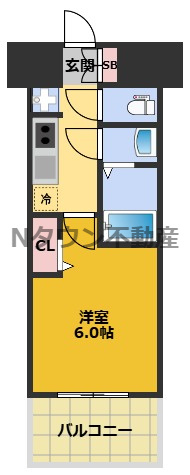 【間取り】 | プレリス太閤通セルシア | 間取りです。
