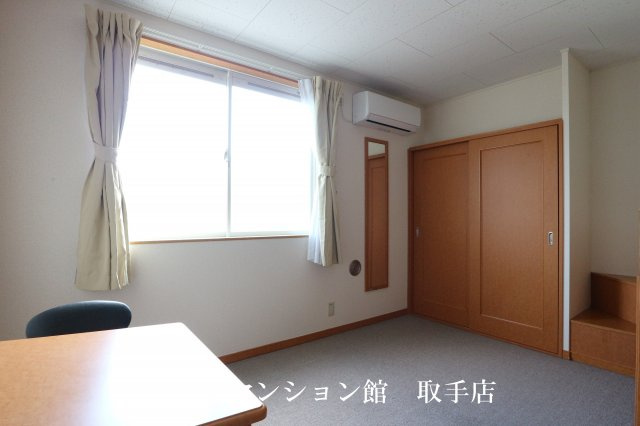 レオパレスメルベーユの寝室