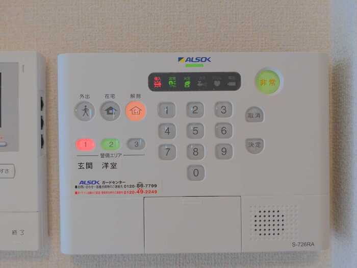 ラ・ルーチェ807A棟のセキュリティ