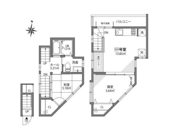 【間取り】 | 中野坂上テラス