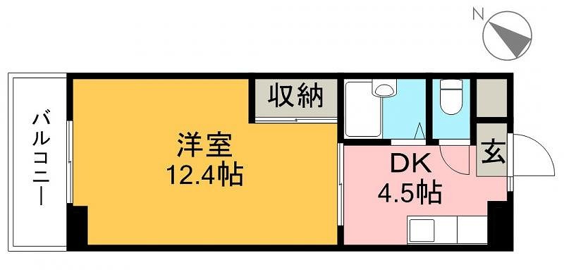 ロゼ３の間取り|間取り図