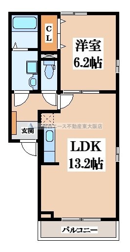 【間取り】 | アプリコット瓜生