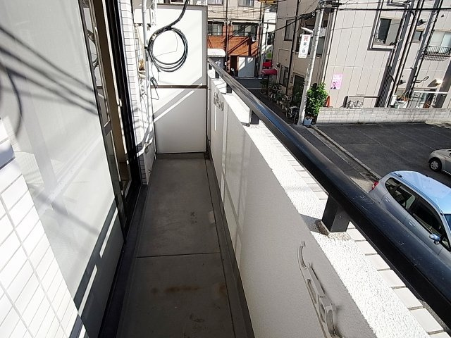 KY上沢のバルコニー|日当り良好南向きのバルコニー