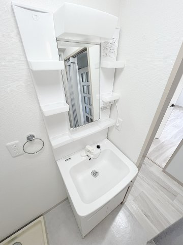 住吉コーポの独立洗面台