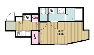 【間取り】 | ローズテラス新小岩 | 間取りです。
