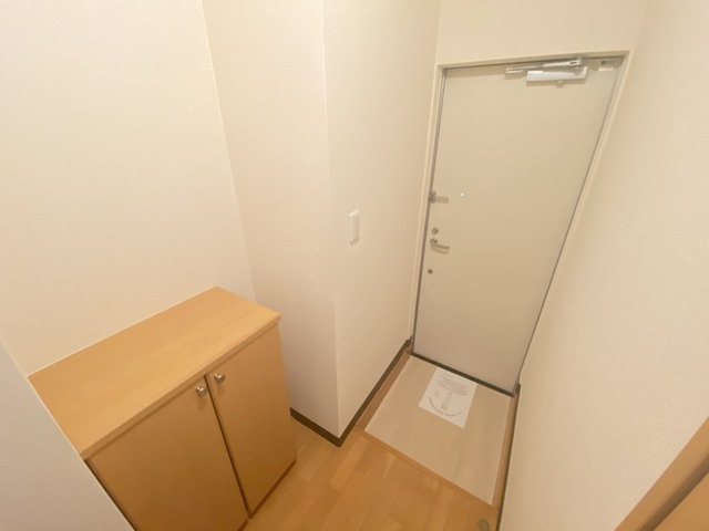 プラッサムコーポⅠの玄関