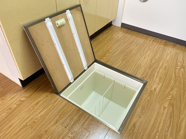 プラッサムコーポⅠの収納|床下収納