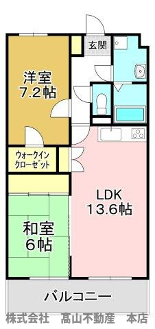 ルシオーレの間取り