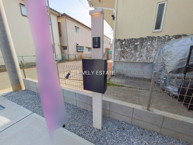 越谷市千間台東2丁目 新築分譲住宅のその他|インターホン機能付き門柱