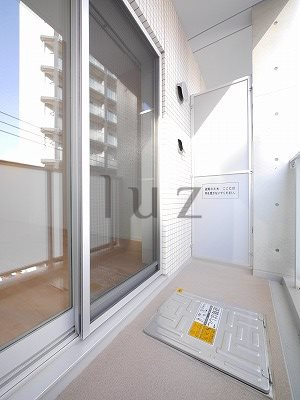 サンクレール川崎のバルコニー
