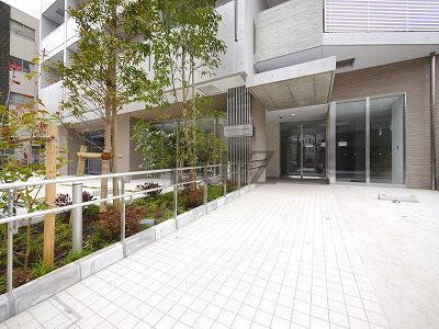 サンクレール川崎のエントランス