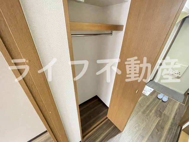 アベニューリップル長田Ⅱの収納|専用の収納スペースです