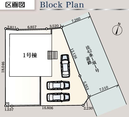 本庄市児玉町児玉第14　の区画図|現地区画図