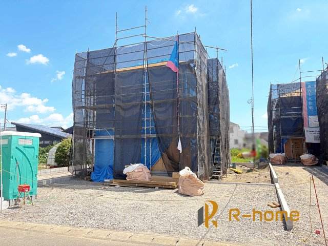 土浦市木田余西台第2　新築戸建て　2号棟の外観|ご予約を頂ければ、『平日』はもちろん『早朝』や『夜間』もご見学可能です♪お気軽にお申し付けください♪