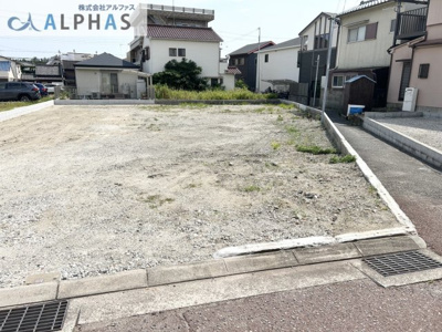 【外観】 | 明石市大蔵町　建築条件無し土地 | ◆お好きなハウスメーカーで建築できます♪
◆土地183.19平米（55.41坪）♪