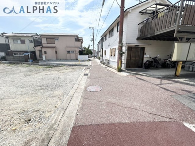 【前面道路含む現地写真】 | 明石市大蔵町　建築条件無し土地 | ◆閑静な住宅地♪周辺交通量少なめ♪
◆お好きなハウスメーカーで建築できます♪
