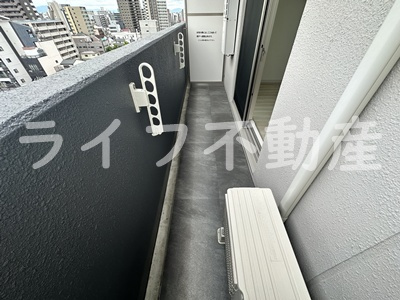 SFIDA森ノ宮のバルコニー|広々としたバルコニーです