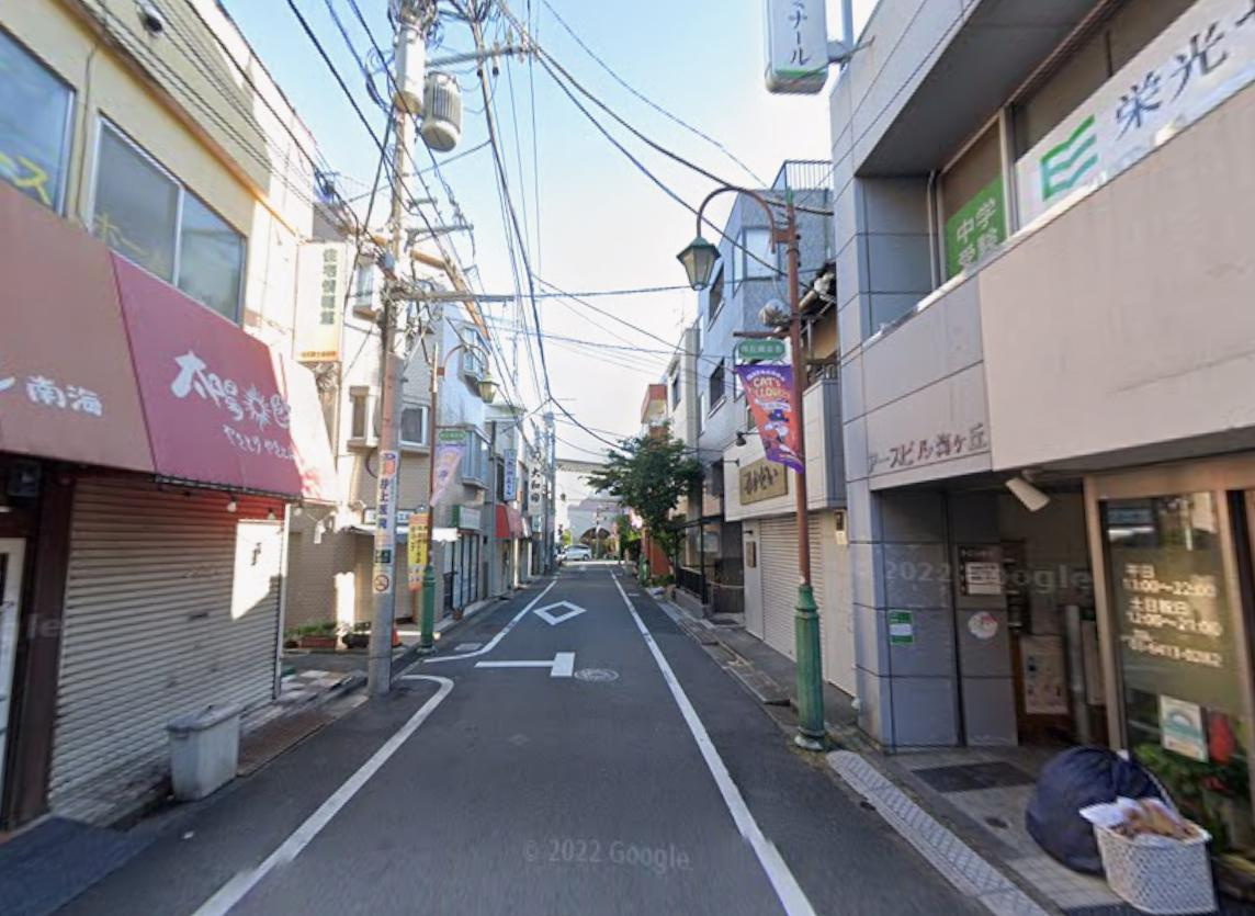 世田谷区梅丘１丁目の店舗事務所の周辺