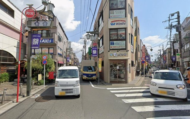 世田谷区梅丘１丁目の店舗事務所の周辺
