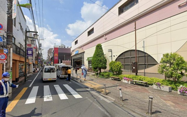 世田谷区梅丘１丁目の店舗事務所の周辺